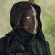 That’s Leah (Lynn Collins) under that mask.